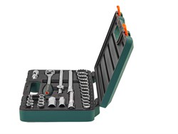 Набор головок торцевых Super Tech 1/2"DR с аксессуарами, 27 предметов - фото 45077