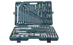 Универсальный набор инструмента 1/2" и 1/4" DR, 127 предметов - фото 45148