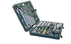 Универсальный набор инструмента 1/2" и 1/4" DR, 127 предметов - фото 45155