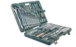 Универсальный набор инструмента 1/2" и 1/4" DR, 127 предметов - фото 45157