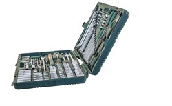 Универсальный набор инструмента 1/2" и 1/4" DR, 127 предметов - фото 45170