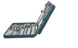 Универсальный набор инструмента 1/2" и 1/4" DR, 127 предметов - фото 45171