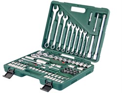 Универсальный набор торцевых головок 1/4"DR 4-14 мм и 1/2"DR 14-32 мм и комбинированных ключей 8-22 мм, 82 предмета - фото 45277