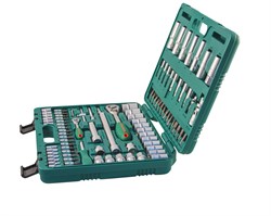 Набор торцевых головок 1/4"DR 4-14 мм и 1/2"DR 10-32 мм, 94 предмета - фото 45323