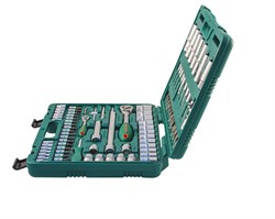 Набор торцевых головок 1/4"DR 4-14 мм и 1/2"DR 10-32 мм, 94 предмета - фото 45324
