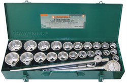 Набор головок торцевых дюймовых 3/4"DR, 7/8"-2", 27 предметов - фото 45372