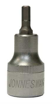 Торцевая головка 1/2"DR с шестигранной вставкой Hex 6 мм, L-55 мм - фото 45470