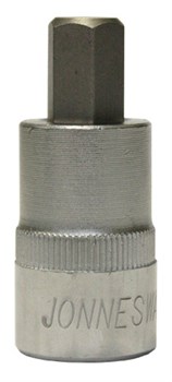 Торцевая головка 1/2"DR с шестигранной вставкой Hex 12 мм, L-55 мм - фото 45472