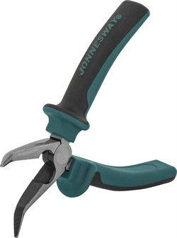 Длинногубцы изогнутые с двухкомпонентными рукоятками 8" - фото 46319