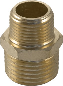 Втулка резьбовая соединительная переходная 1/2"x3/8"NPT - фото 46494