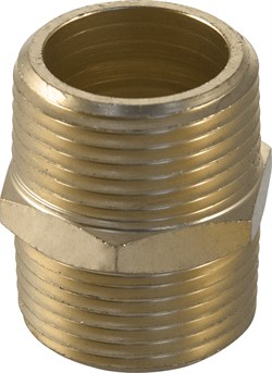 Втулка резьбовая соединительная 1/4"x1/4"NPT - фото 46497