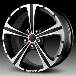 MOMO  (REDS) BLACK KNIGHT  7,0\R16 4*108 ET25  d65,1  Matt Black-Polished  [WBKB70625408] - фото 50695