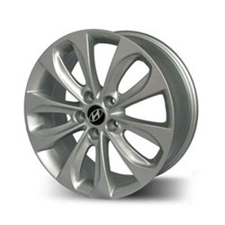Replica FR  Hyundai  HND586  7,5\R18 5*114,3\100  ET49,5  d67,1  Silver  Santa Fe - фото 50819