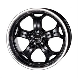 Alutec  Boost  9,0\R20 5*114,3 ET35  d76,1  Diamond Black With Stainless Steel Lip  [BO90035C66-4] - фото 60592