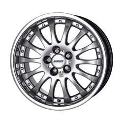 Alutec  Magnum  8,0\R18 5*114,3 ET38  d70,1  Sterling Silver Stainless Lip  [MA88038B84] - фото 60749
