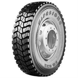 Firestone 315/80R22,5 FD833  TL 156/150 K Ведущая Строительная - фото 68623