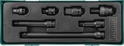 Комплект аксессуаров для ударных головок 1/2"DR, 7 предметов (ложемент)