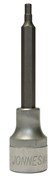 Торцевая головка 1/2"DR с шестигранной вставкой Hex 4 мм, L-100 мм