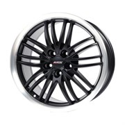 Alutec  BlackSun  8,0\R17 5*105 ET40  d56,6  Racing Black Lip Polished  [BS80740O83-6]