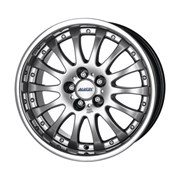Alutec  Magnum  8,0\R18 5*114,3 ET38  d70,1  Sterling Silver Stainless Lip  [MA88038B84]