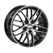 BBS  CS029  7,5\R17 5*112 ET46  d57  Black Diamond Cut  [0358519#]