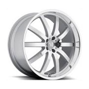 MANDRUS  Wilhelm  8,5\R18 5*112 ET43  d66  Gloss Black Mirror Cut Lip  [1885MAW435112B66]