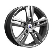 КиК  Прайм (КС721)  6,5\R17 5*114,3 ET35  d67,1  Дарк платинум  [71180]