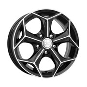 КиК  Кристалл-оригинал (КС410)  6,0\R15 5*114,3 ET52,5  d67,1  Алмаз-черный  [r4701]