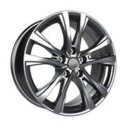 КиК  Volkswagen Tiguan  (КСr776)  7,0\R17 5*112 ET40  d57,1  Дарк платинум  [74646]