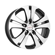 КиК  Volkswagen Passat (КСr625)  6,5\R17 5*112 ET42  d57,1  Алмаз-черный  [67988]