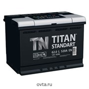 Aккумулятор ТИТАН Standart 62А/ч