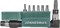 Комплект вставок-бит 1/4"DR TORX® T10 - T40,  8 предметов - фото 45464