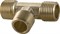 Тройник соединительный внешняя резьба 1/4"NPT - фото 46485