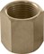 Муфта резьбовая  соединительная переходная 3/8"x1/4"NPT - фото 46504