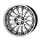 Alutec  Magnum  8,0\R18 5*114,3 ET38  d70,1  Sterling Silver Stainless Lip  [MA88038B84] - фото 60749
